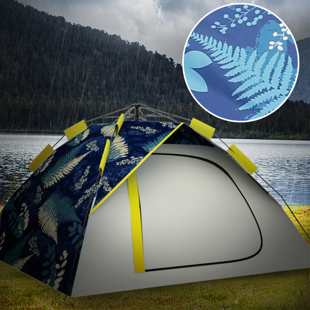 Cheap Goat Tents TANXIANZHE   3 Persons Backpacking Tents 190T PA Polyester Taffeta Outdoor Camping Automatic Waterproof Tents 